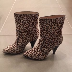 Stuart Weitzman Leopard Boots- NEW!